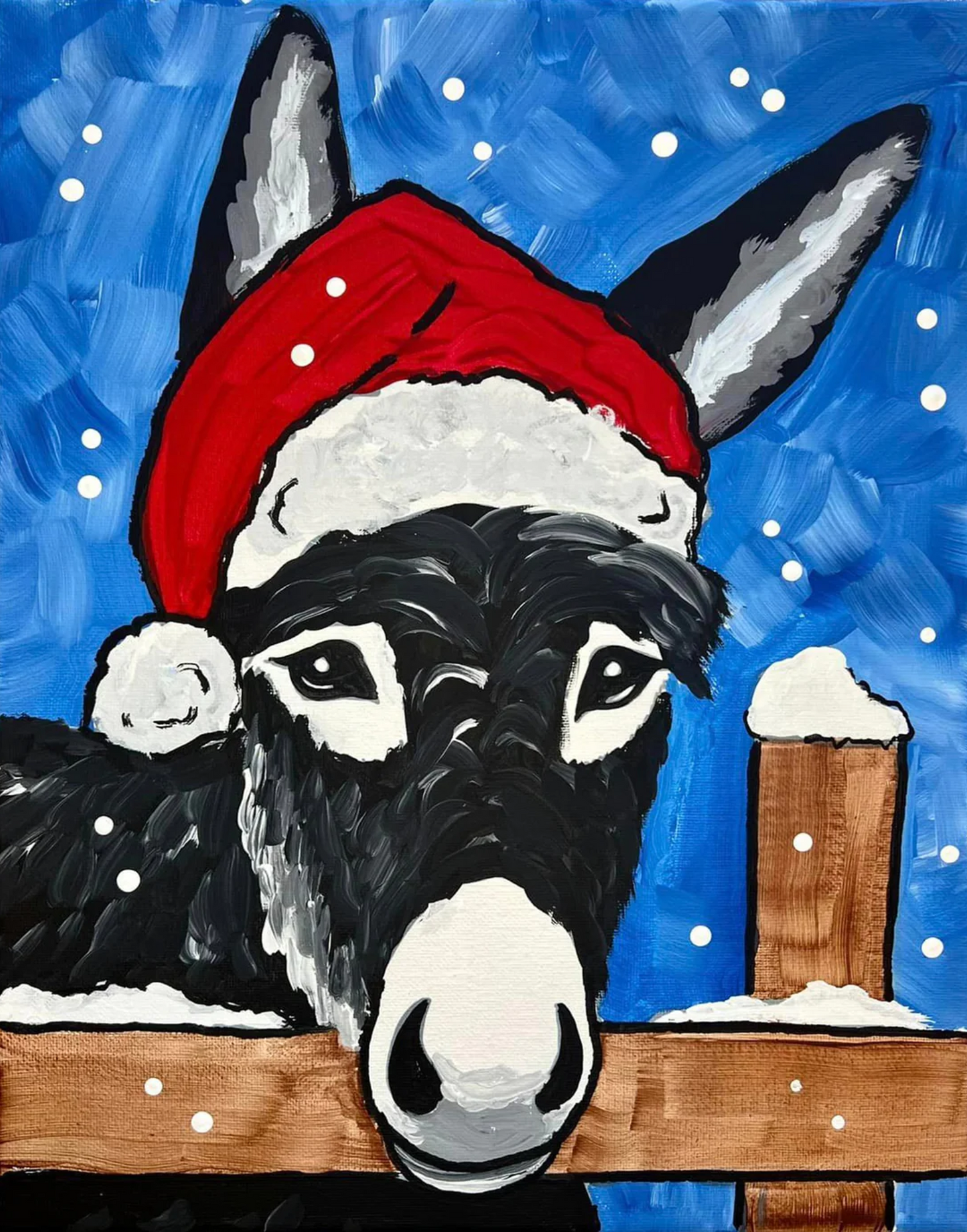 Christmas Donkey