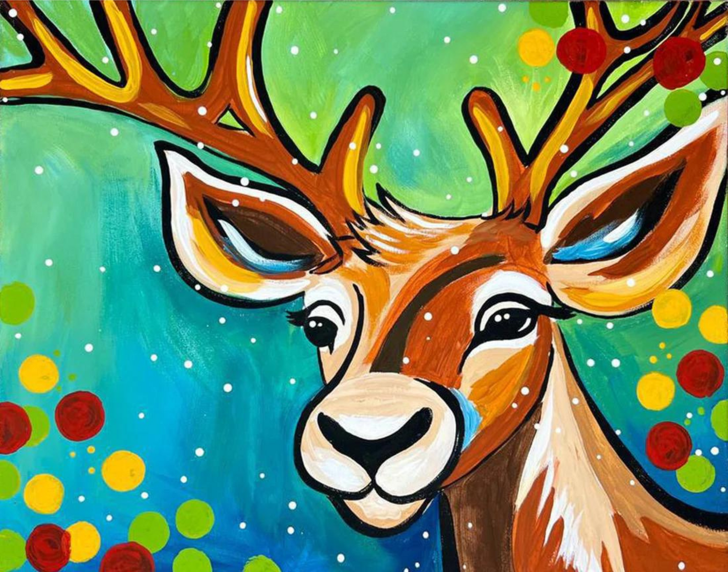 Reindeer Canvas