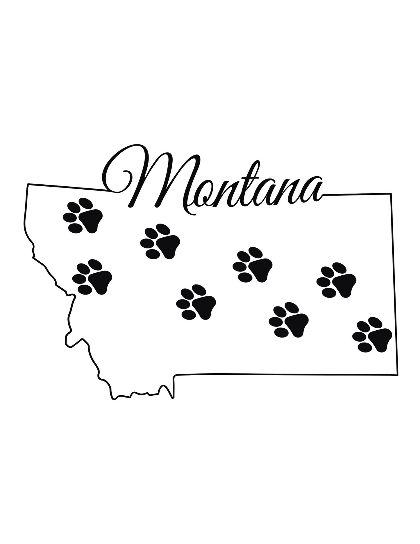 Montana Paws Canvas