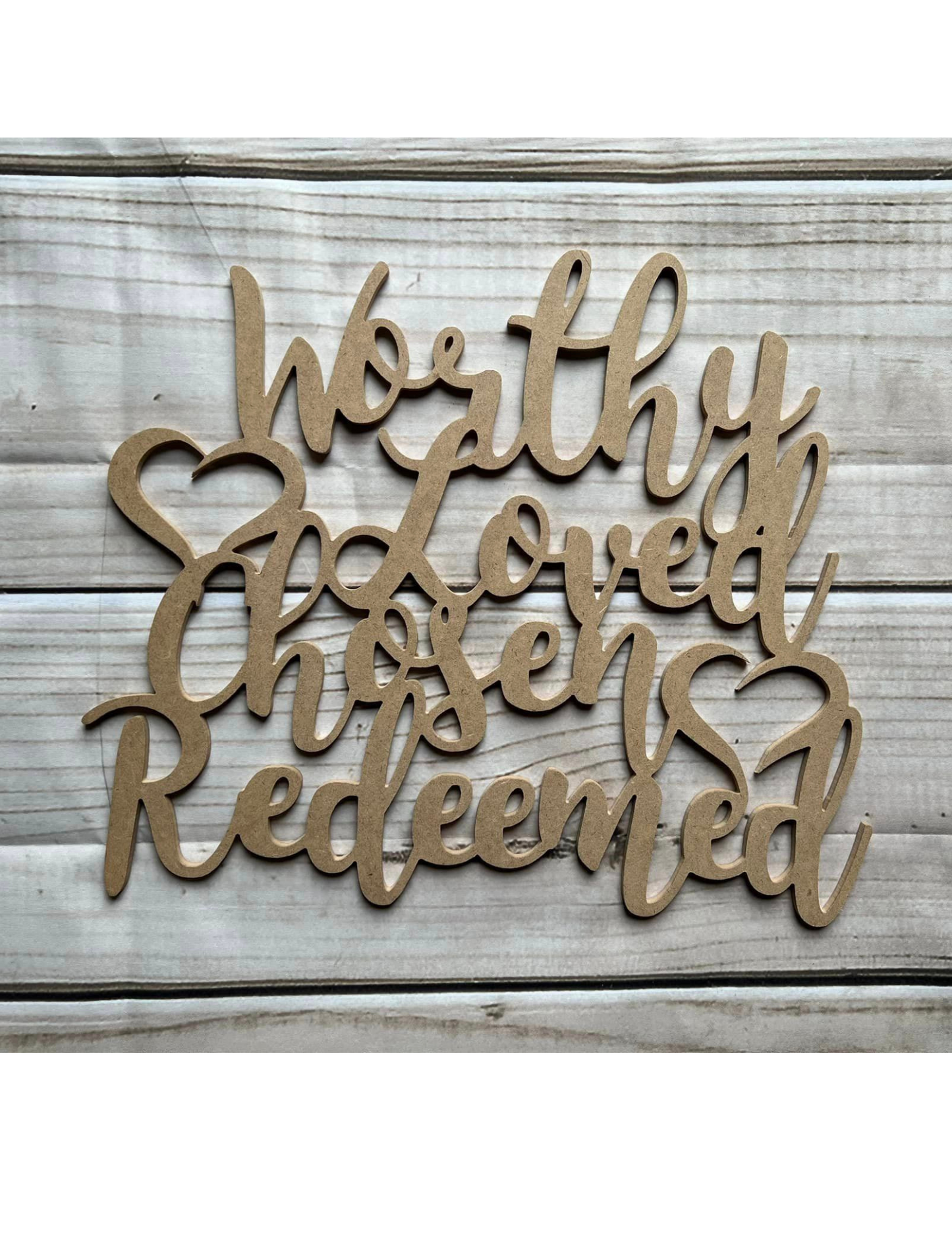 Worthy Wood Cutout