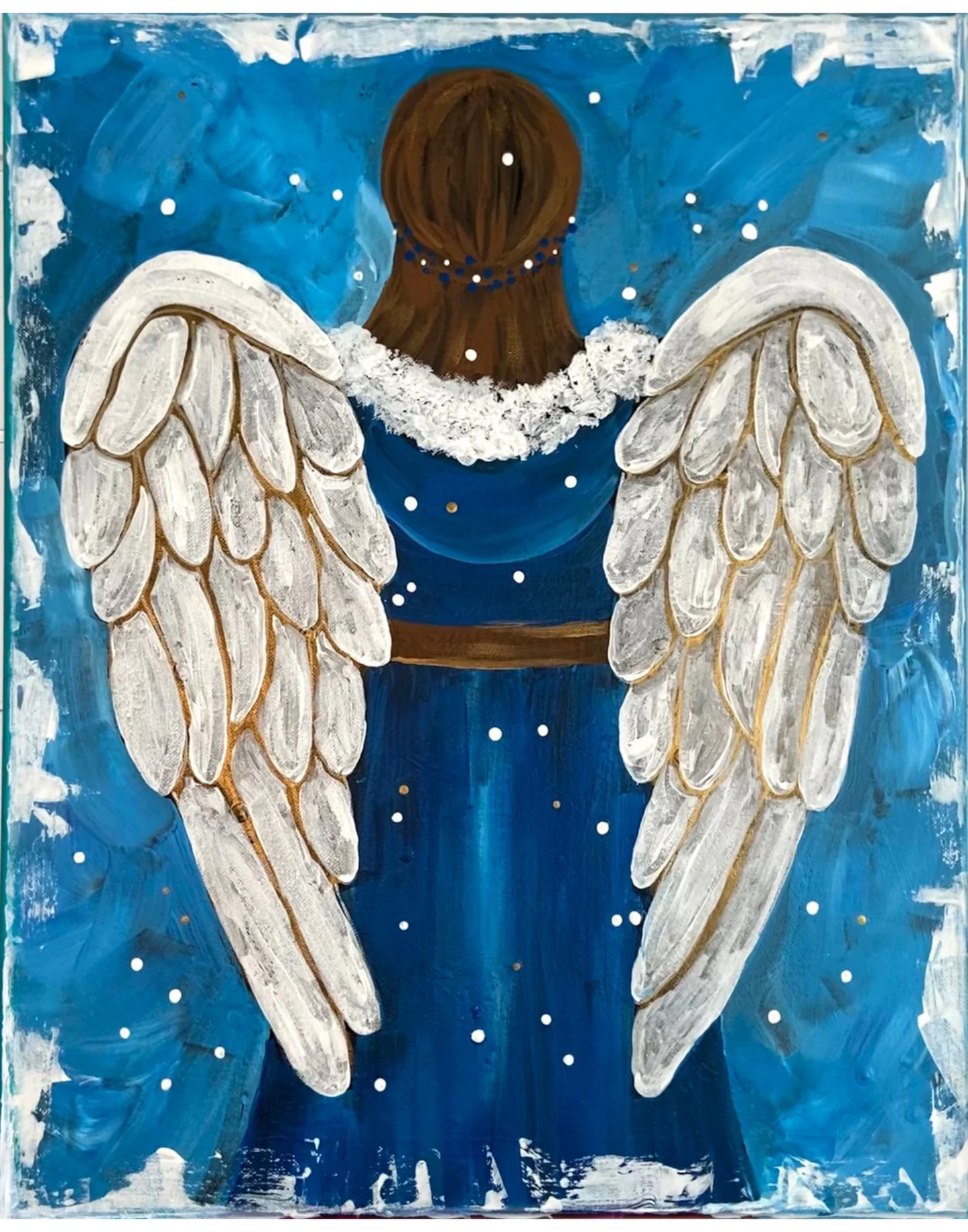 Winter Angel Canvas